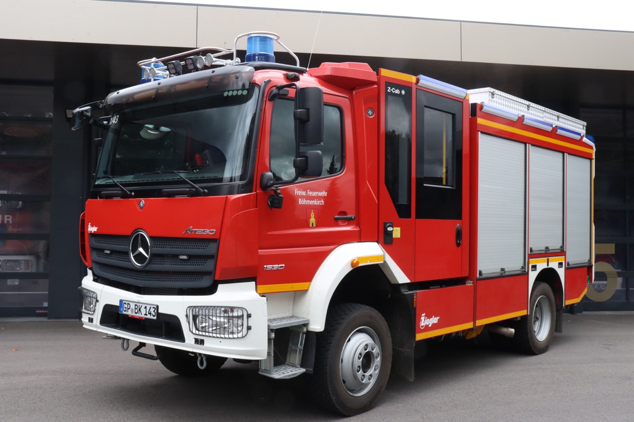 HLF 20 der Feuerwehr B&ouml;hmenkirch