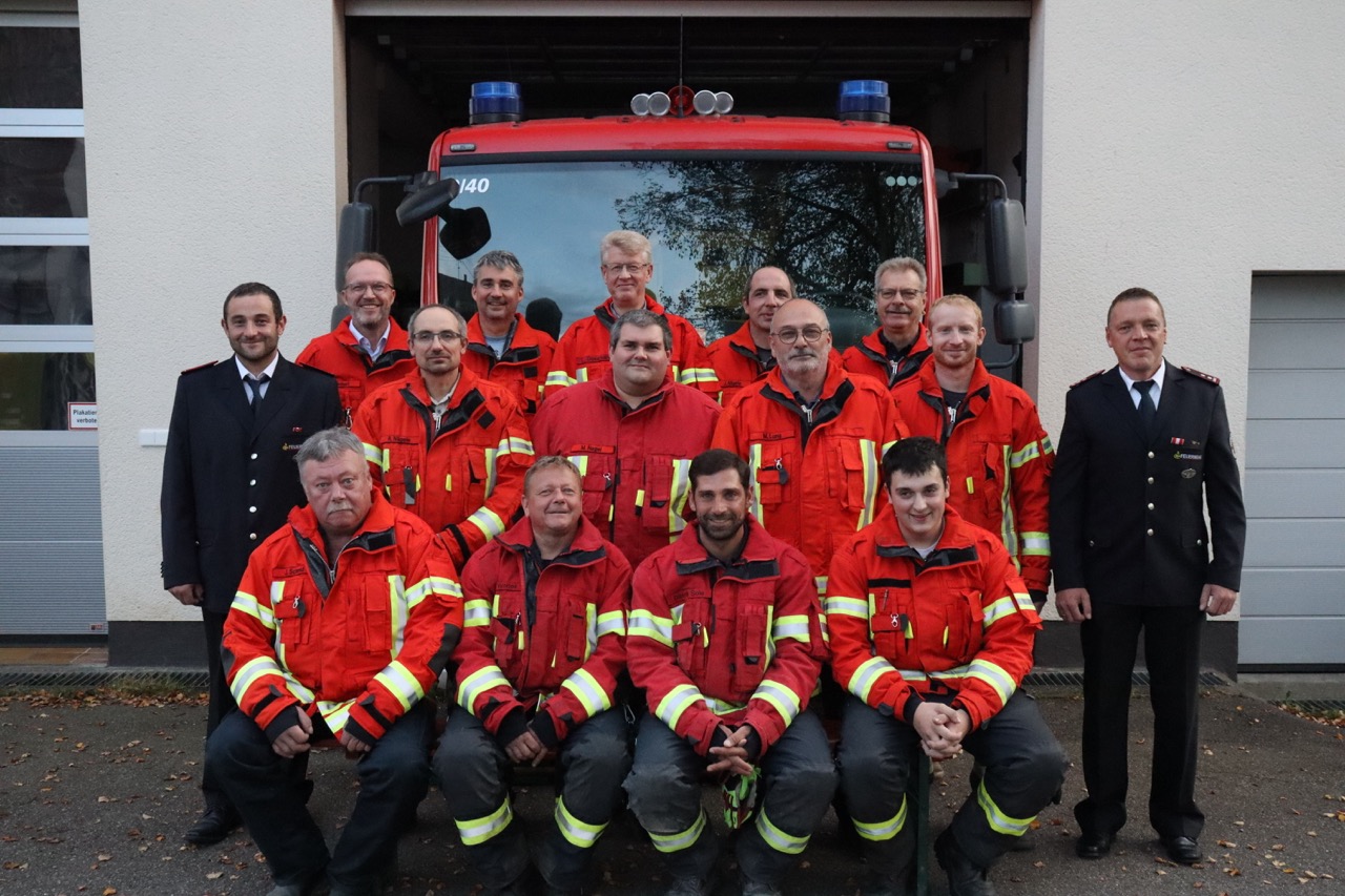Gruppenfoto der Abteilung Treffelhausen